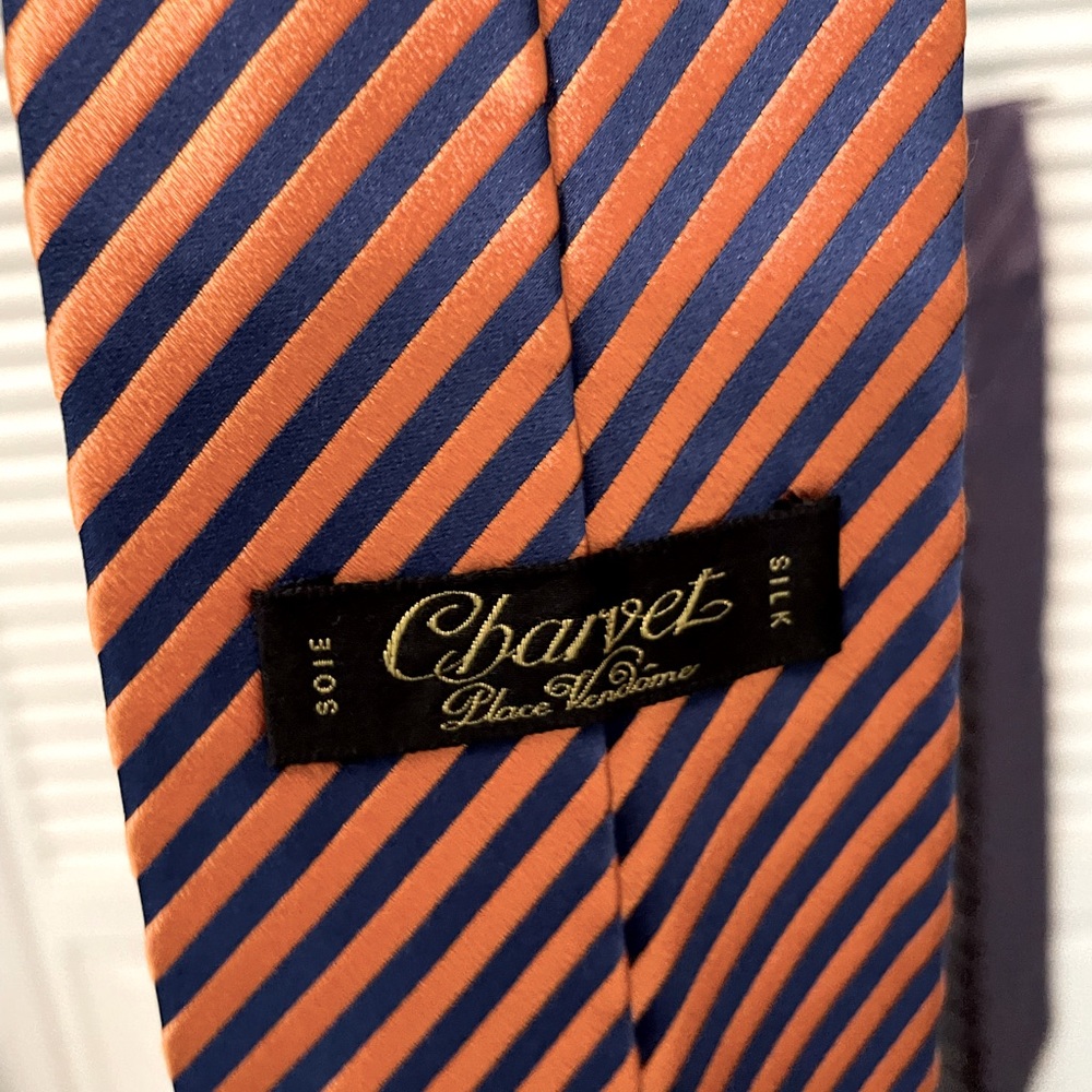 Bundle: 3 silk Charvet ties, $35 each or $75 for all 3